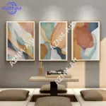 1/3pcs Boho Abstract Wall Art Print Color Block Painting Line Art Canvas Poster Modern Wall Picture Living Room Home Decoratio