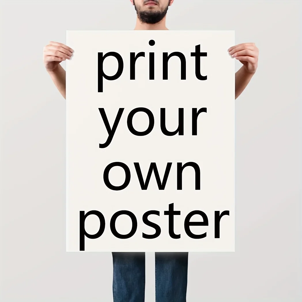 Custom Print Canvas Painting By Your Photo Canvas Poster Personal Gift Customize Figure Animal Pets Pictures Home Decor Prints