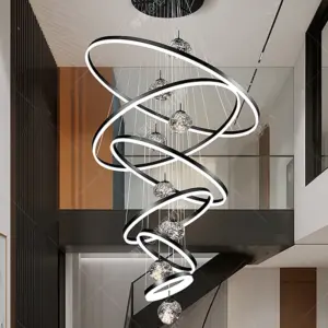 Modern home decor ring led lights pendant light lamps for living room Chandeliers for dining room hanging light indoor lighting