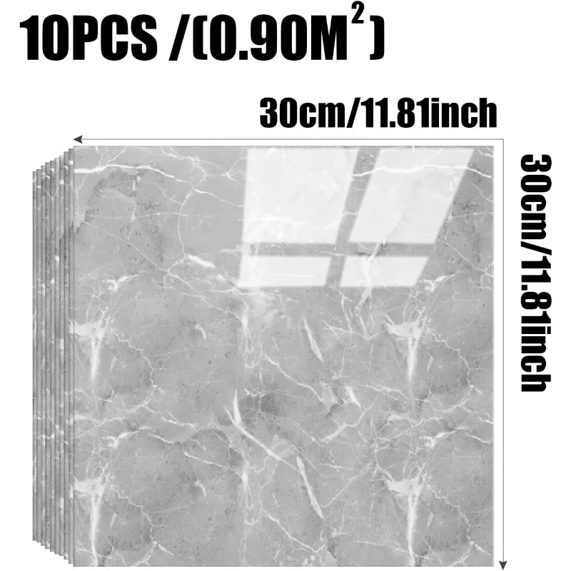 Wallpapers Waterproof Wall Panels for Kitchen Bathroom Decoration Easy To Apply Removable DIY Self-Adhesive Foam Wall Stickers - Image 6