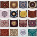 Home decor mandala wall art tapestry wall background decoration bedroom rectangle wall tapestry 230x180cm tapiz