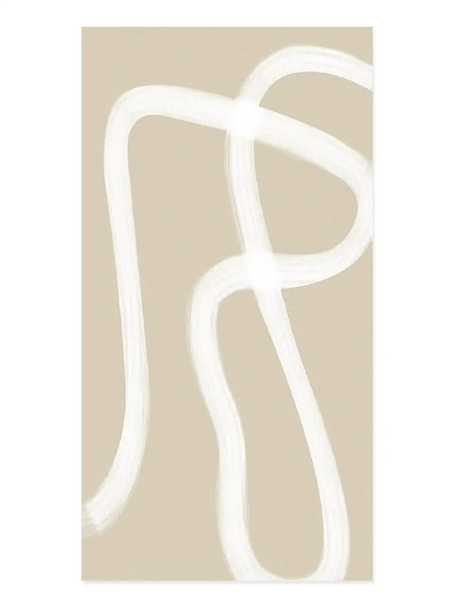 Boho Abstract Matisse Beige White Line Wall Art Poster Minimalist Canvas Paintings Print Picture for Living Room Interior Home - Image 2