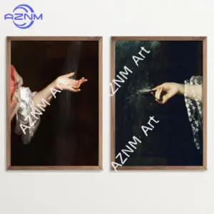 1/2Pcs Gallery Wall Set Dark Academia Decor, Regency Wall Art, Victorian Art, Moody Wall Art