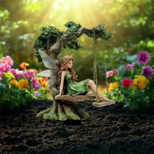 2D Flat Charming Fairy Butterfly Wings Acrylic Ground Stake Bonsai Decor Lawn Garden Cottage Support Decoration