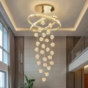 Home decorationPendant lights, luxury crystal living room chandelier, bedroom Pendant lamp, ceiling light, indoor lighting