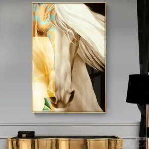 RELIABLI ART Abstract Horse Pictures For Entrance Canvas Painting Wall Art For Living Room Decoration Animal Posters And Prints