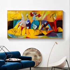 1 Pieces Famous Abstract By Picasso Modern Home Decor Wall Pictures HD Print On Canvas Oil Paintings Living Room Posters