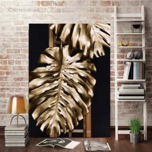 Abstract Canvas Painting Wall Art Leaves Posters Vogue Poster Minimalist Print Painting Wall Pictures For Living Room Decoration