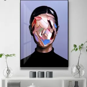 Abstract Portraits Paintings Wall Pictures Modern Wall Art Abstract Print Figure On Canvas Painting Art Print Canvas Poster