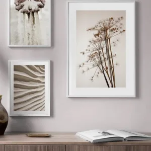 Abstract Sand Desert Autumn Flower Nature Scenery Nordic Canvas Poster Print Painting Wall Art Landscape Picture Home Decoration