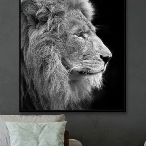 Animal Canvas Painting Modern Wall Art Lion Orangutan Posters and Prints Wall Pictures for Living Room Decoration Home Decor