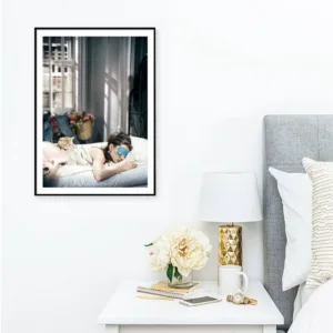 Audrey Hepburn Breakfast Poster Print Fashion Wall Art Canvas Painting Vogue Vintage Picture Home Room Decoration