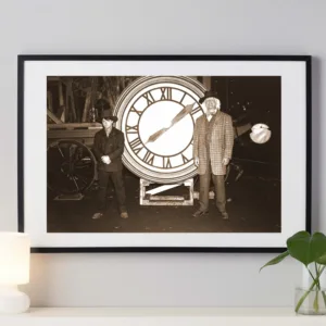 Back to the Future Poster - Vintage Canvas Wall Art Home Decor