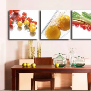 Canvas Picture Vegetable and Fruit Paintings for Kitchen Modern Art Picture Dininig Room Decor Unframed Posters and Prints