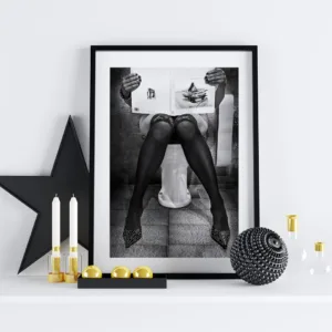 Catching Up On Reading Poster Nordic Canvas Painting photography Wall Art Pictures For Living Room Modern Decorative Prints
