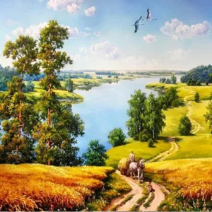 Picture Painting By Numbers Modern Landscape Home Decor For Living Room Hand Unique Gifts Picture Wall Art