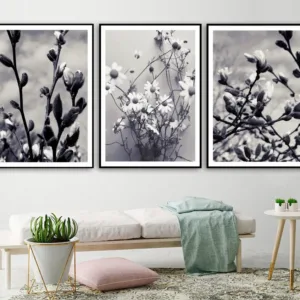 Daisy Plant Nordic Poster Wall Art Canvas Painting Posters And Prints Flower Landscape Decoration Pictures For Living Room Decor