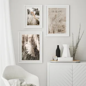 Decoration Reeds Wheat Plant Leaf Nordic Posters And Prints Wall Art Canvas Painting Wall Pictures For Living Room Home Decor