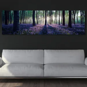 Frameless canvas painting Forest Landscape Canvas Print Modern Poster wall art Picture