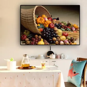 Fruit Vegetable Cooking Supplie Posters Kitchen Wall Art Pictures Painting Wall Art for Living Room Home Decor (No Frame)