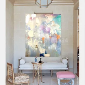 Handmade high quality thick knife abstract oil painting Gold Gray White abstract on Canvas Painting Decor Oil Painting artwork