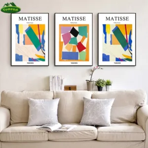Henri Matisse Vogue Posters And Prints Abstract Geometric Colorful Wall Art Canvas Painting Pictures For Living Room Home Decor