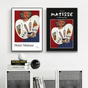 Henri Matisse Volkmar Essers Vogue Posters And Prints Girl Portrait Wall Art Canvas Painting Pictures For Living Room Home Decor