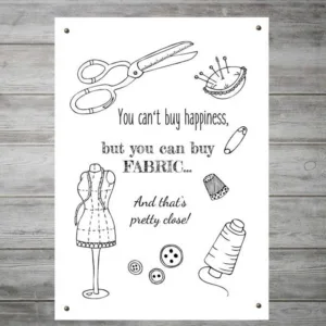 Home Decor Modular Poster Nordic Pictures Sewing Scissors Thread Thimble Sign Wall Art Canvas Painting Printed For Living Room