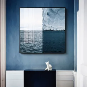 Iceberg Canvas Poster Landscape Motivational Canvas Painting Wall Art Quote Nordic Print Wall Picture Inspirational Modern 4-92