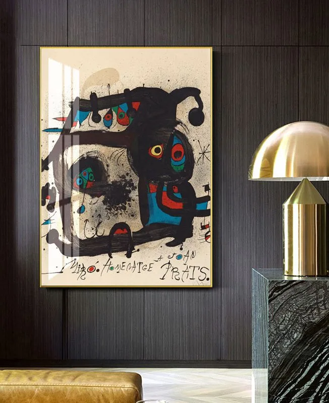 Joan Miro affiche vintage Abstract Watercolor Wall Art Posters And Prints Famous Canvas Painting Living Room Home Decoration