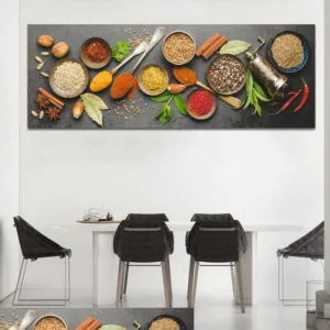 Kitchen Decoration Wall Poster Art Various Seasonings Print On Canvas Painting Prints And Posters  Home Decor No Frame