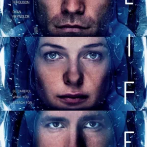 Life Movie Jake Gyllenhaal, Ryan Reynolds, Rebecca Ferguson SILK