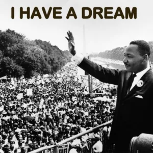MARTIN LUTHER KING MOTIVATIONAL SILK POSTER Decorative Wall painting 24x36inch
