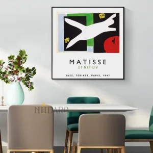 Matisse ET NYT lIV Canvas Painting Vintage Vogue Poster Pop Art Print Decoration Wall Picture for Living Room Home Decor