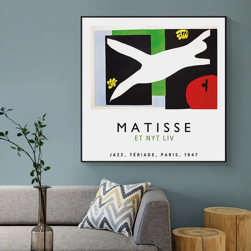 Matisse Et Nyt Canvas Painting Vintage Vogue Poster Pop Art Cat Print Decoration Wall Picture For Living Room Home Decor