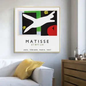 Matisse Et Nyt Canvas Painting Vintage Vogue Poster Pop Art Cat Print Decoration Wall Picture For Living Room Home Decor