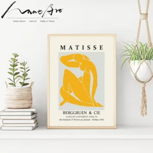 Matisse art poster Minimalist modern canvas artist home decorati