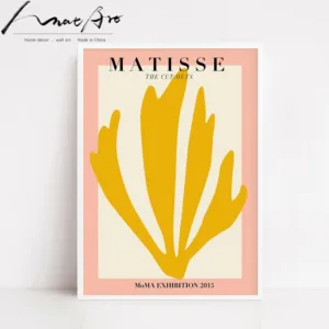 Matisse floral poster modern abstract painting Tropical plants p