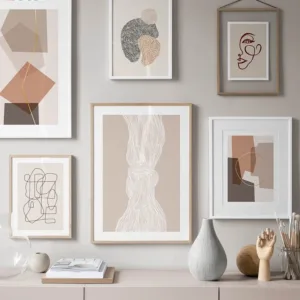 Minimalist Abstract Line Face Poster Canvas Prints Paintings For Living Room Wall Art Decorative Picture Nordic Decoration Home