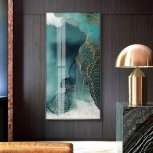 Modern Canvas Paintings Posters and Print for Living Room Bedroom Abstract Wall Art Decorative Large Blue Pictures Home Decor