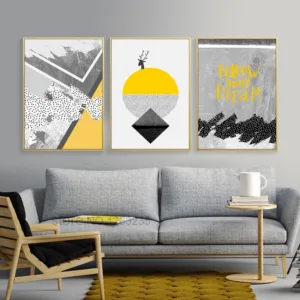 Modern Minimalist Abstract Paint By Number Canvas Painting Art