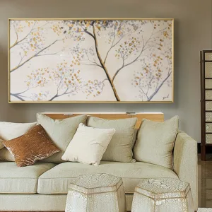 Modern Minimalist Pure hand-painted Decorative Painting Large Banners Landscape Painting The Living Room Wall Paintings Hand