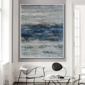 Modern Neutral Abstract Painting Wall Art Texture Minimalist Art Work Hand Made Oil Painting On Canvas Large Minimal Artwork