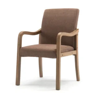 Modern solid wood dining room for dining chair fabric office conference restaurant armchair home study lounge solid wood chair