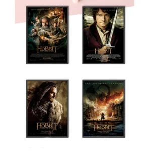 Movie Posters and Prints Lord Rings Heros Wall Pictures for Living Room Decoration Wall Decor Cuadros Decoracion Salon