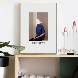 Canvas Printings Poster and Painting Art Modern Fashion Vogue girl Home Decoration Wall Picture for Living Room ARC00201