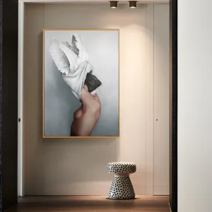 Nordic living room decoration painting modern minimalist sofa background oil painting painting restaurant bedroom wall painting