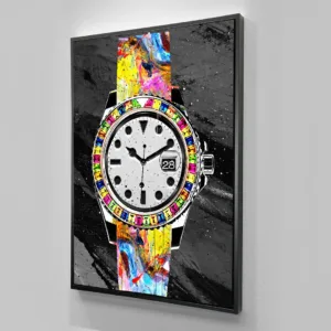 Office Wall Decoration Prints Motivational Watch Painting Canvas Art Text Canvas Painting Colorful Picture for Home Decor