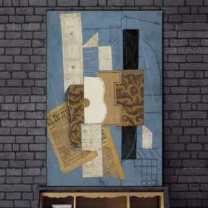 Picasso World Famous Abstract Guitar Canvas Painting Posters And Prints Wall Art Pictures For Living Room Bedroom Home Decor
