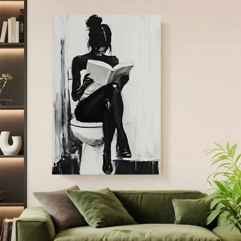 Results for black and white art print